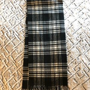 Christian Dior Scarf, plaid cashmere